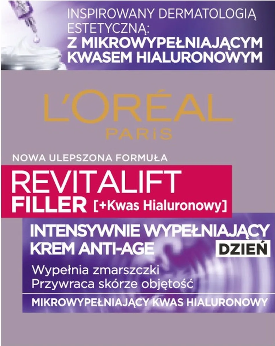 L'Oréal Paris Revitalift Filler Anti-Age Crème 50ml