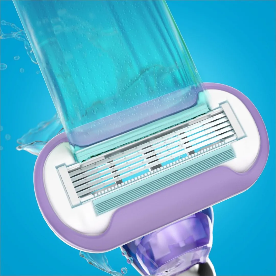 Gillette Venus Swirl Scheersysteem - 5 Bladen - Paars