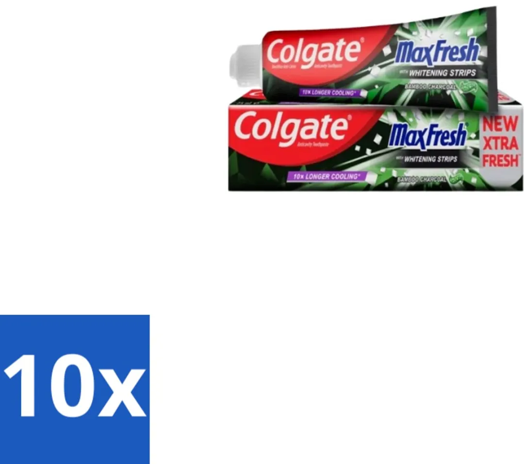 Colgate MaxFresh Whitening Bamboo Charcoal Tandpasta 100ml