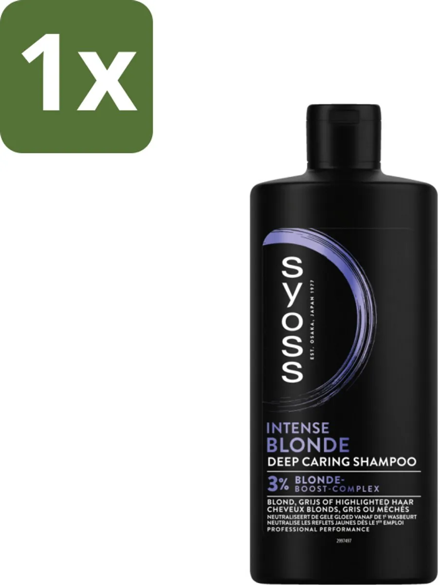 SYOSS Blonde Shampoo 440ml