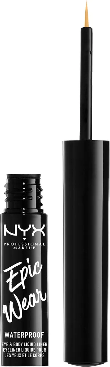 NYX Epic Wear Liner Geel - Waterdichte vloeibare eyeliner 3.5ml