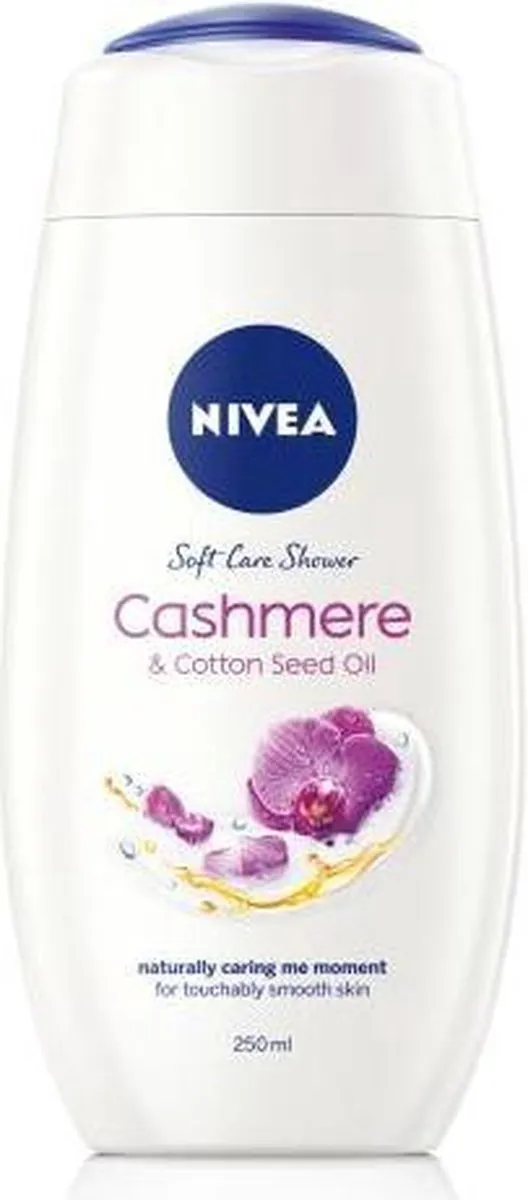 NIVEA Douche Cashmere Moments 250ml - 3 Stuks