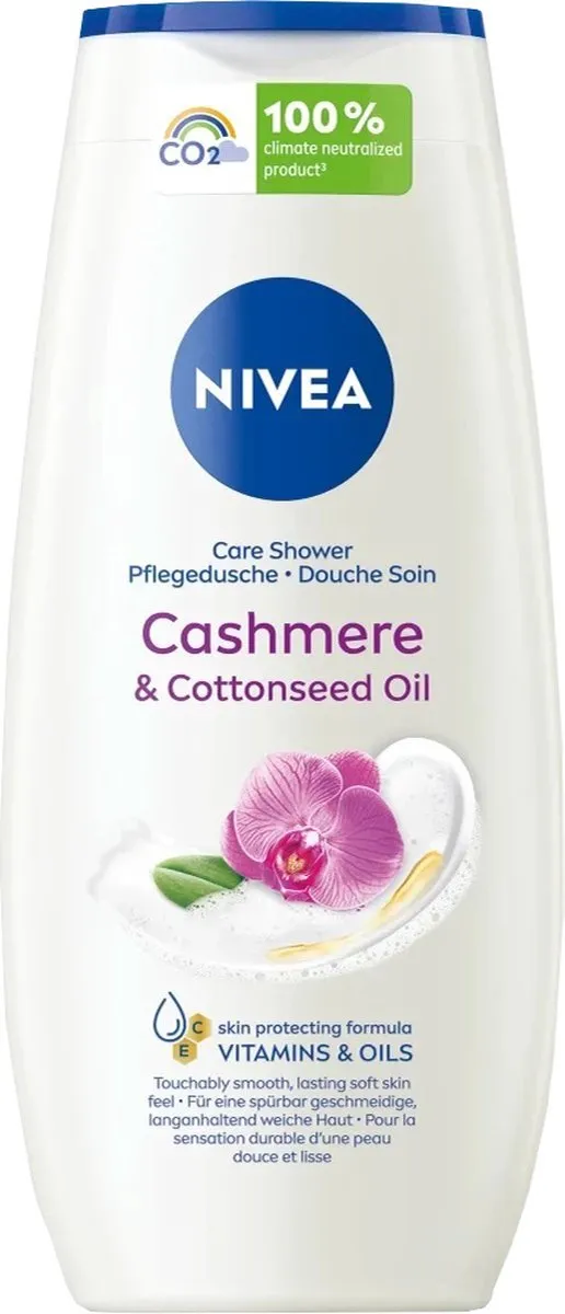 NIVEA Douche Cashmere Moments 250ml - 3 Stuks