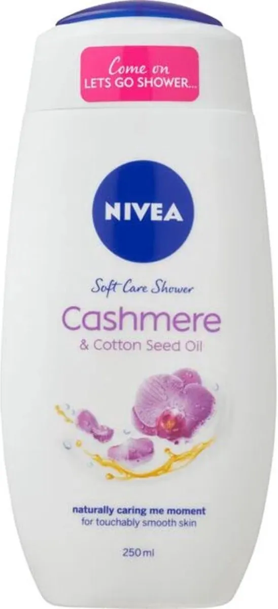 NIVEA Douche Cashmere Moments 250ml - 3 Stuks