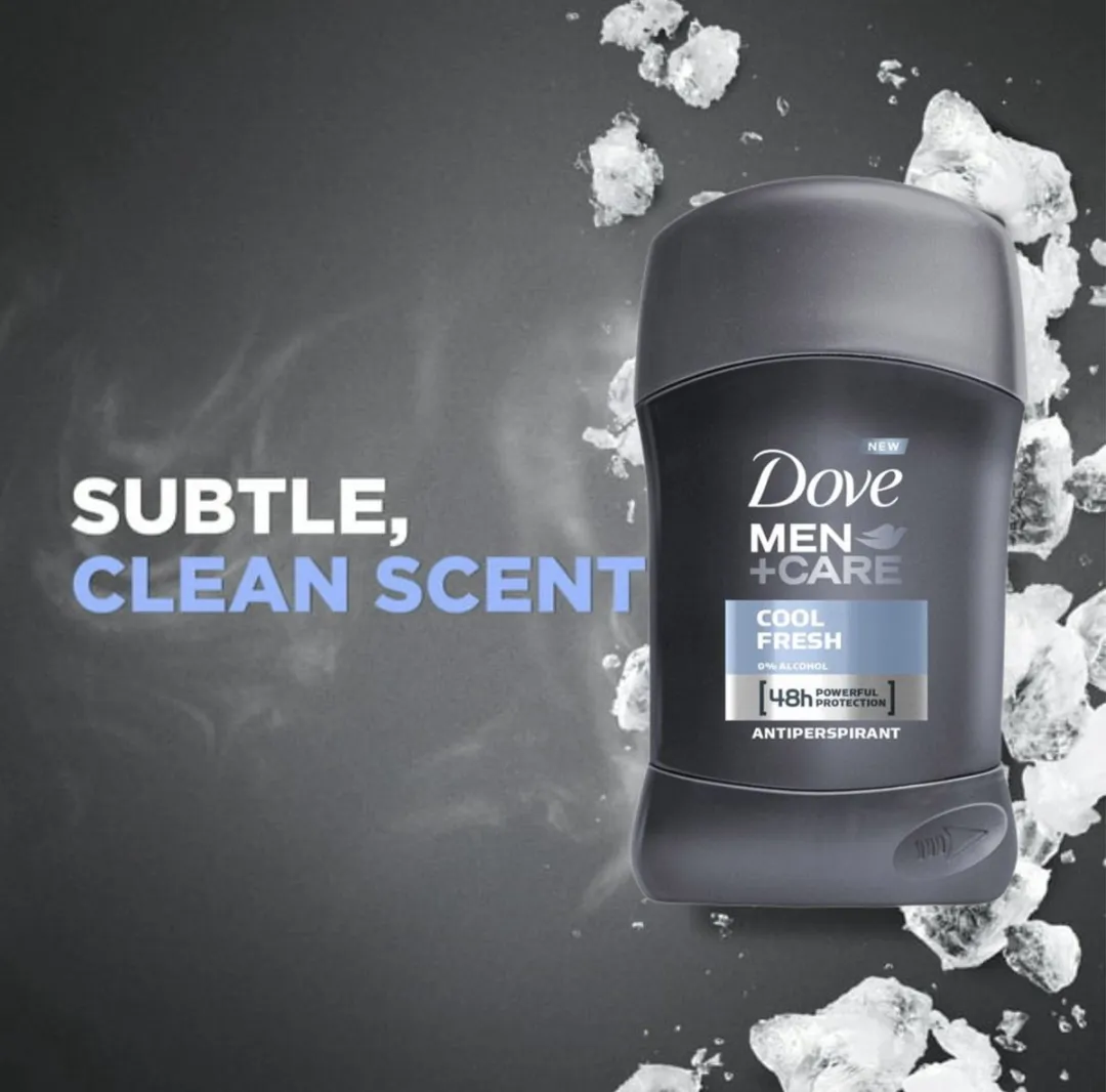 Dove Men+Care Cool Fresh Deodorant Stick 50ml - 6 Stuks - afbeelding 6 van 6