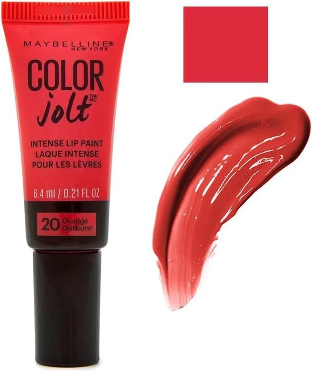 Maybelline Lip Studio Color Jolt Intense Lip Paint 20 Orange Outburst