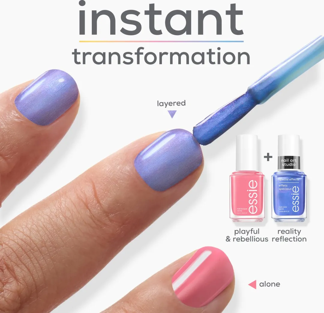 essie Nail Art Studio 33 Reality Reflect Nagellak - Parelblauw 13,5ml