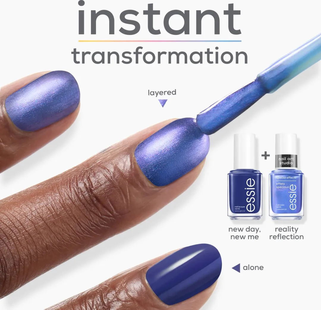 essie Nail Art Studio 33 Reality Reflect Nagellak - Parelblauw 13,5ml