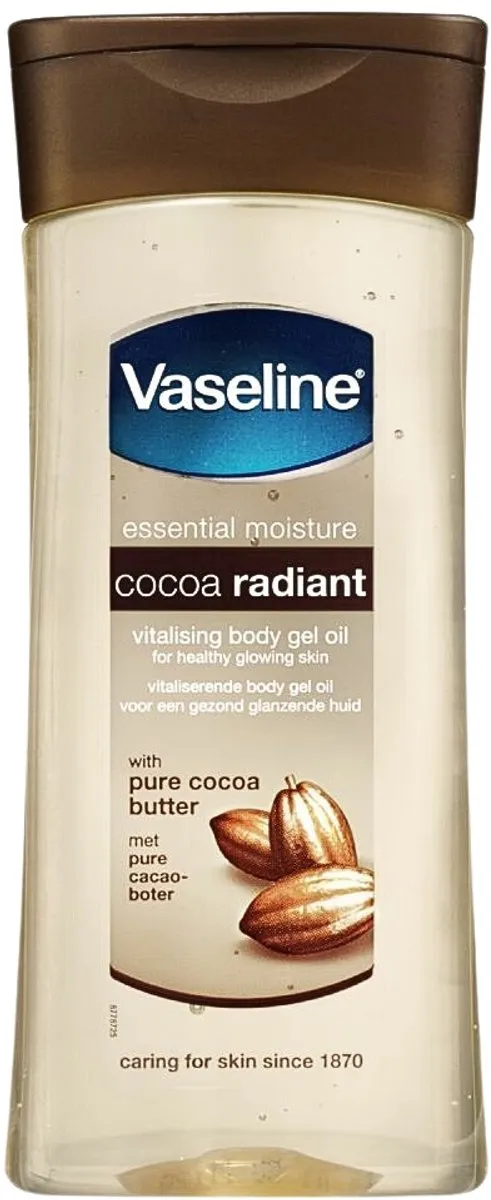 Vaseline Cocoa Radiant Oil Gel 200ml - 10 Stuks