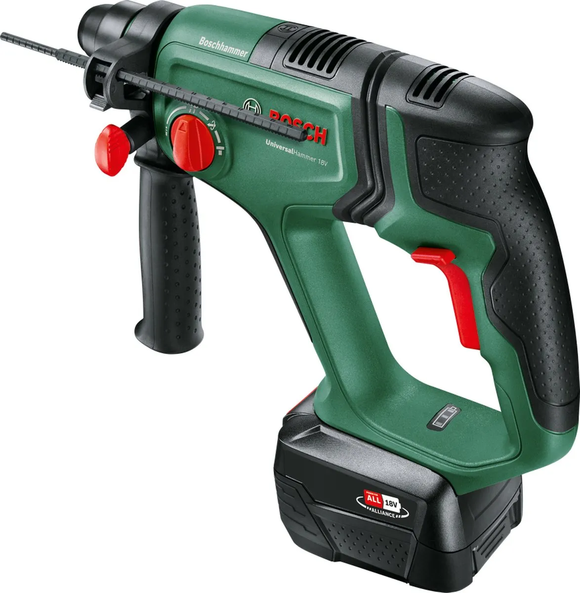 Bosch UniversalHammer 18V Boorhamer 18W - 2.0J - 1x 4.0Ah