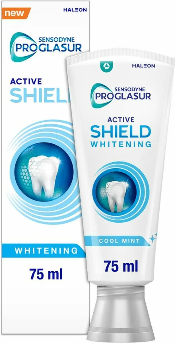 Sensodyne ProGlasur Active Shield Whitening Tandpasta 75ml