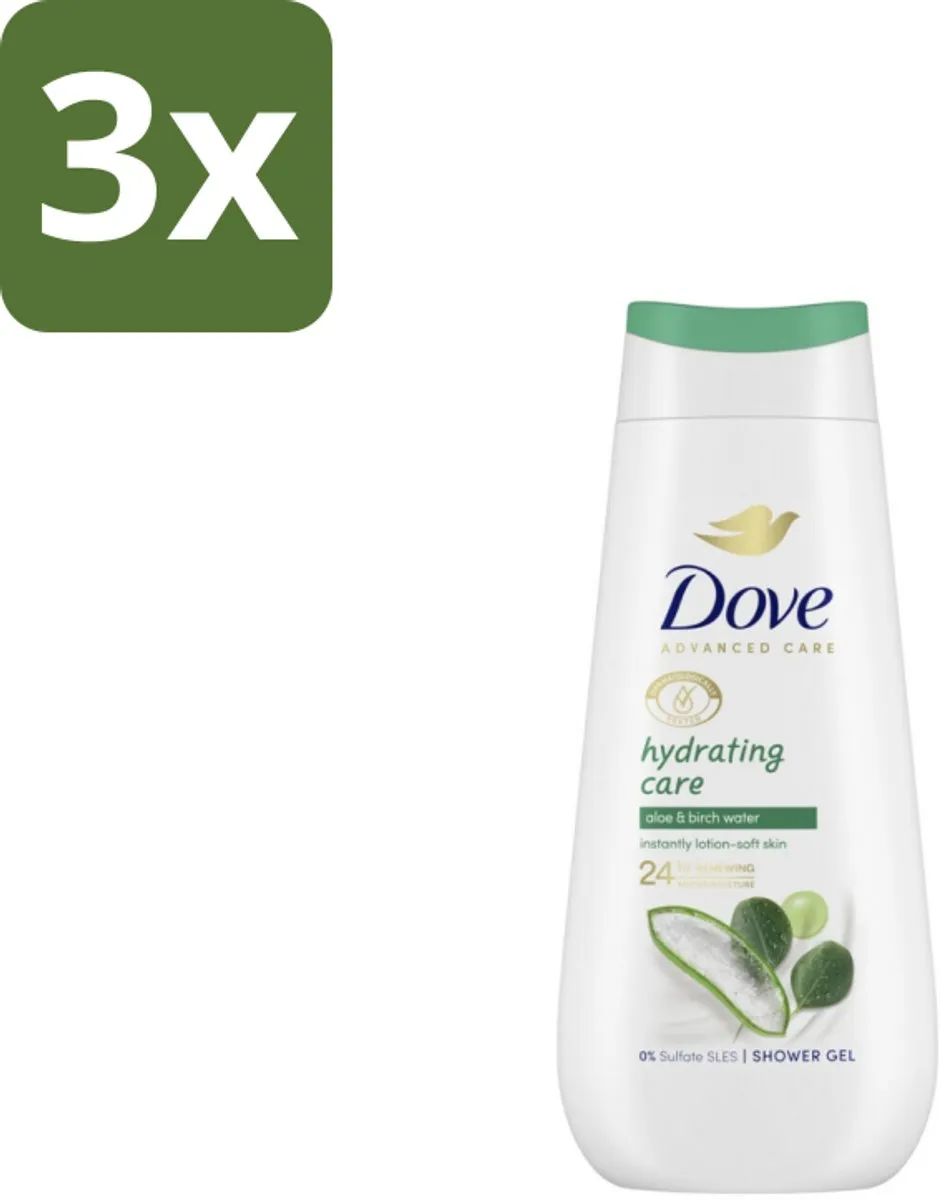 Dove Hydrating Care Douchecrème 225ml
