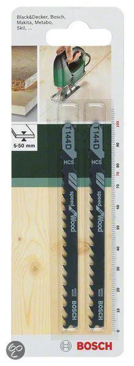 Bosch HCS T 144 D Speed Decoupeerzaagbladen