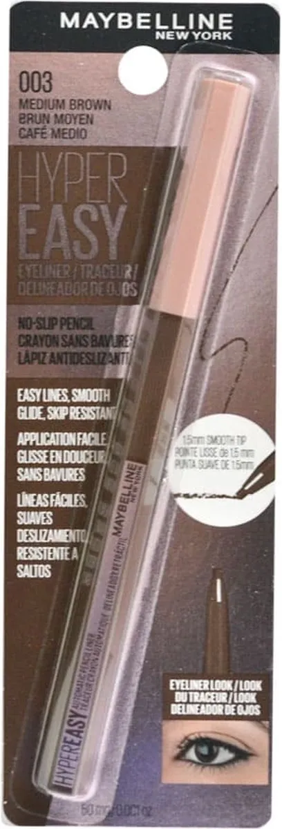 Maybelline Hyper Easy Eyeliner 003 Medium Brown - Bruin