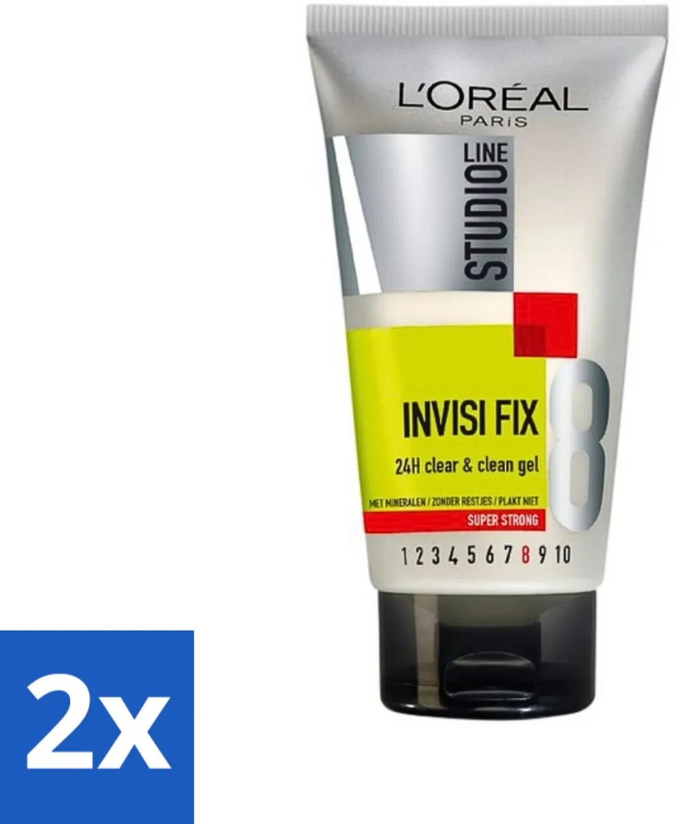 L'Oréal Studio Line Invisi Fix 24H Gel Super Sterk 300ml