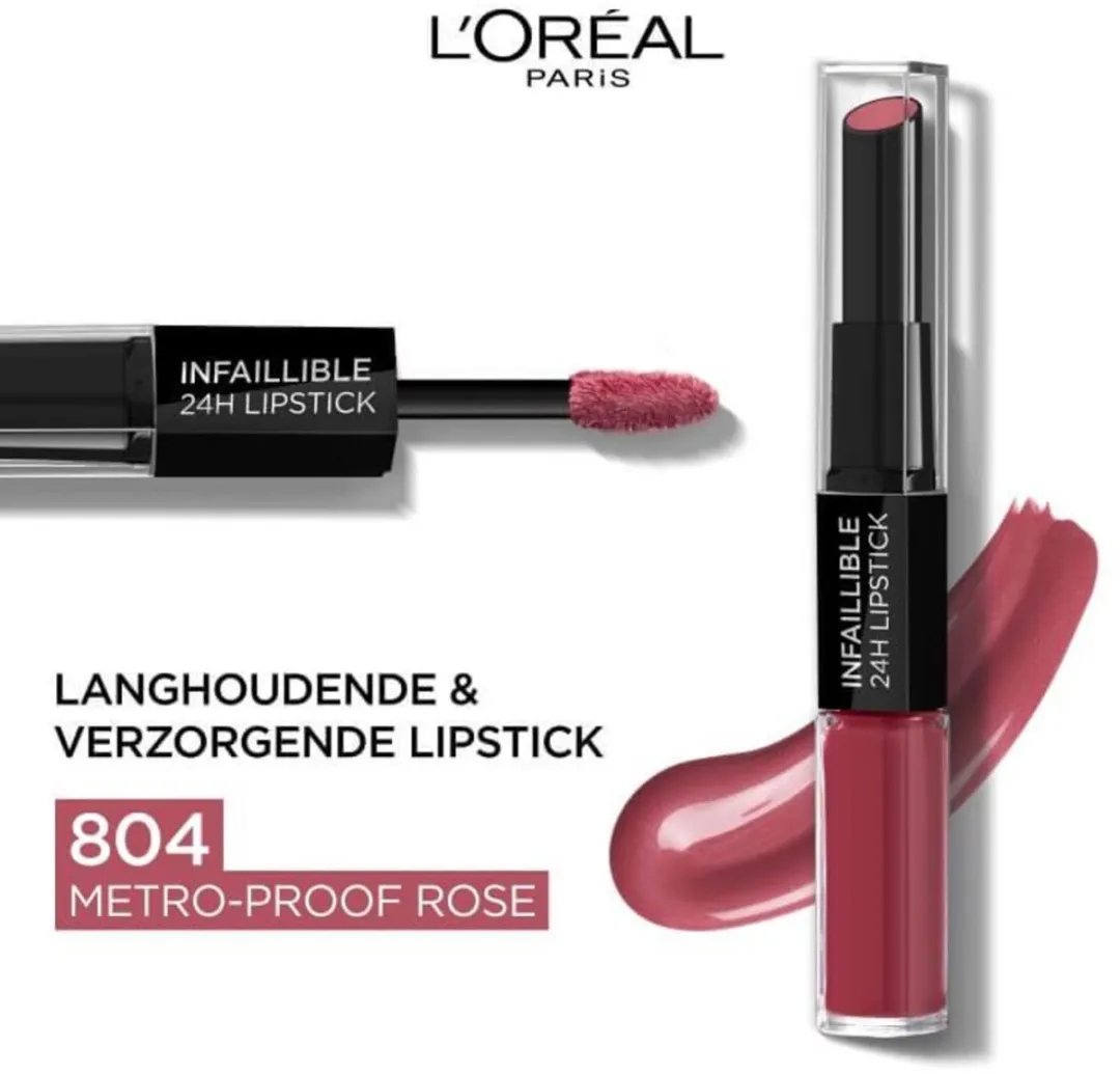 L'Oréal Paris Infaillible 24H Lipstick Metroproof Rose - 5.7ml