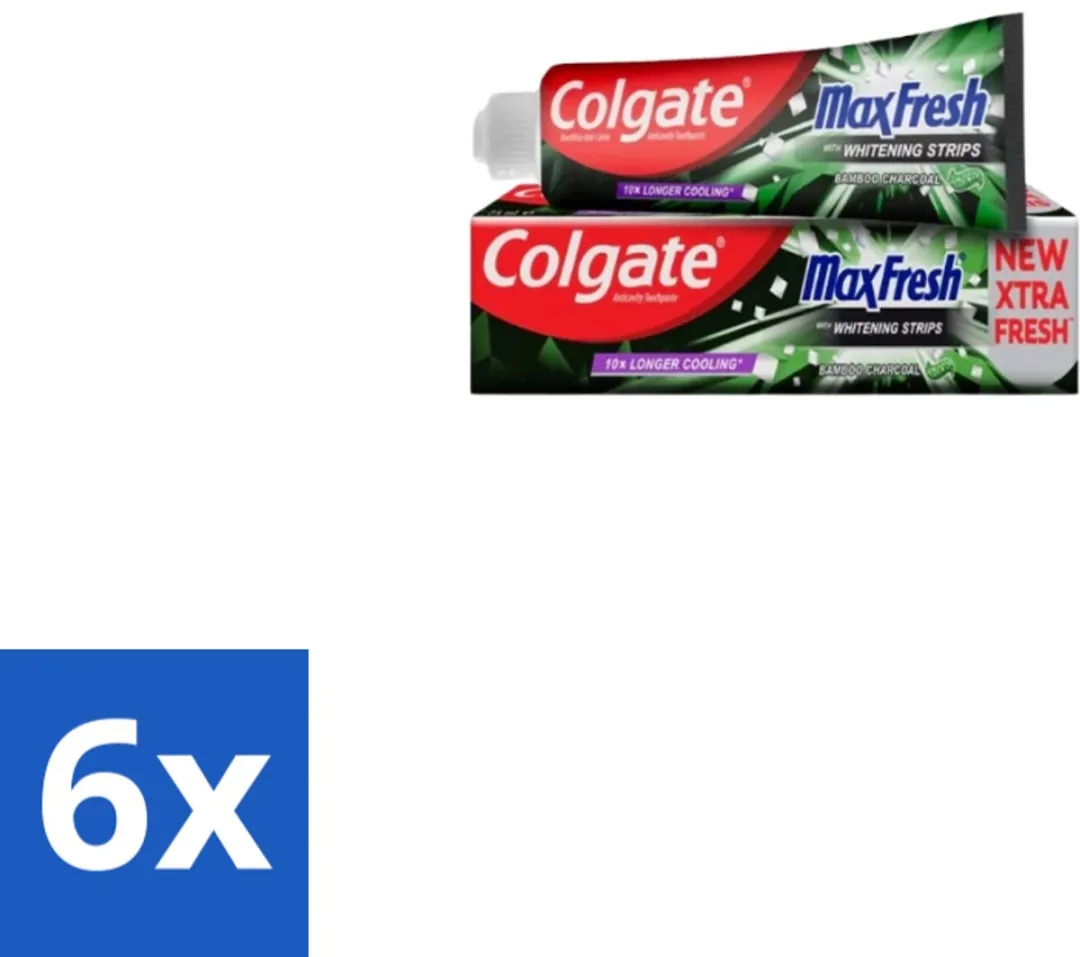 Colgate MaxFresh Whitening Bamboe Kool