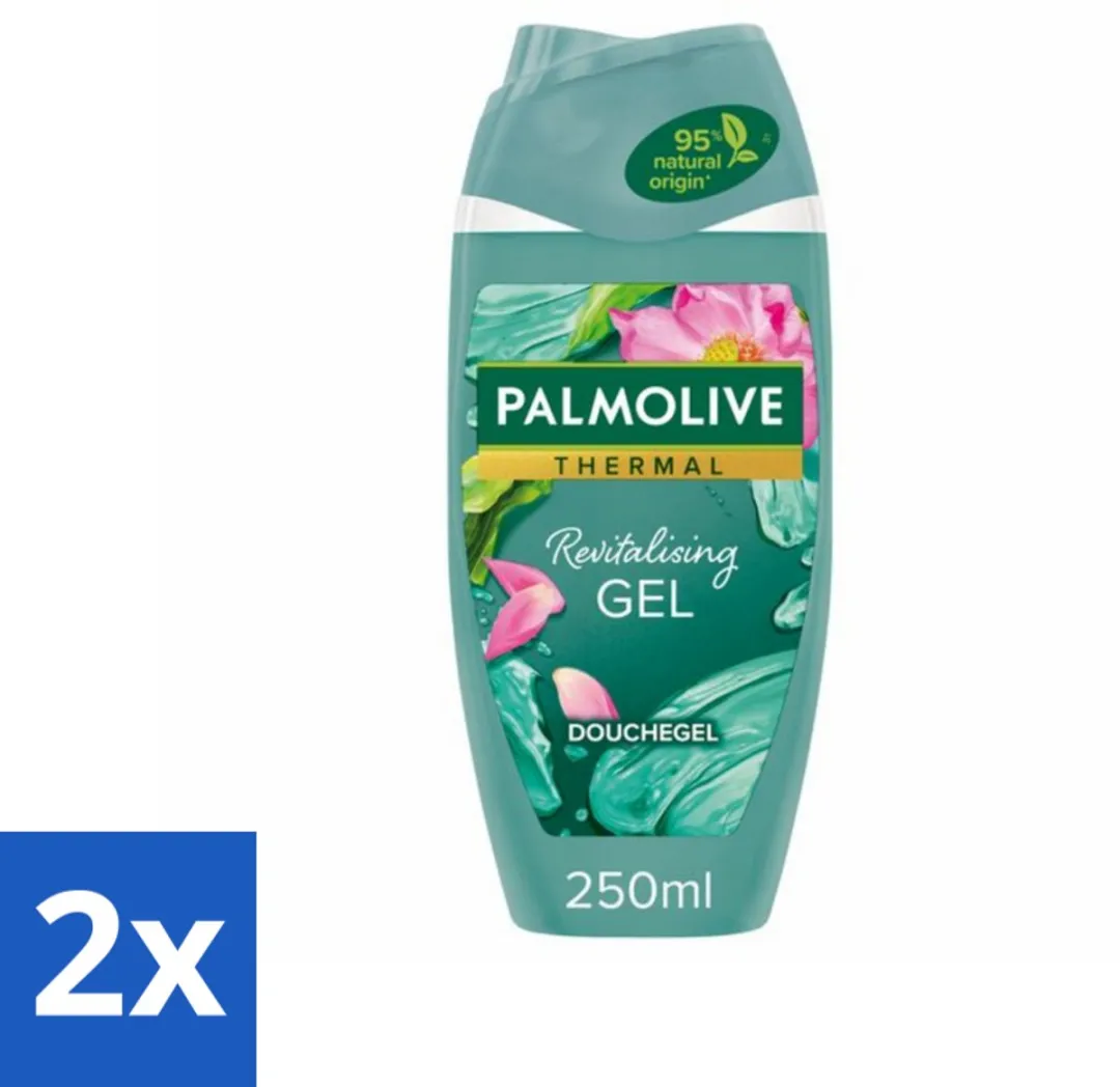 Palmolive Douchegel Thermal Revitalising 250ml - 2 Stuks