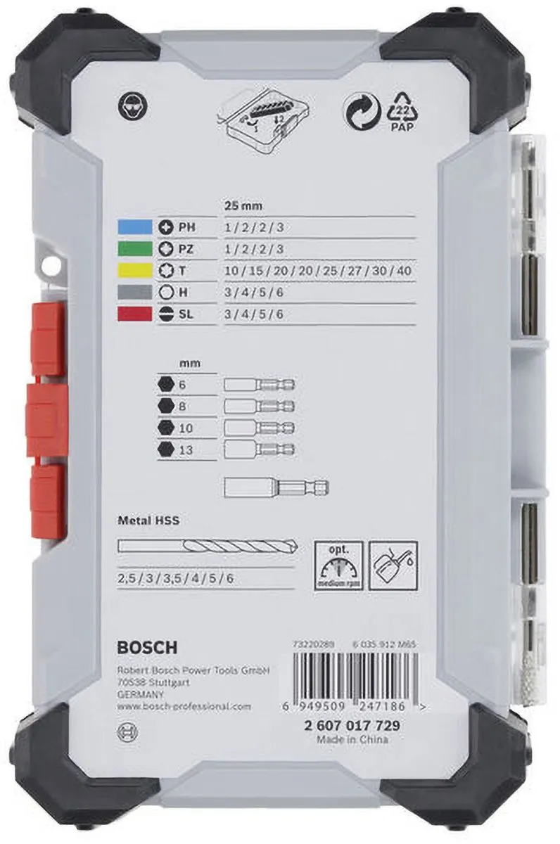 Bosch HSS Metaalboren Set 35 Stuks