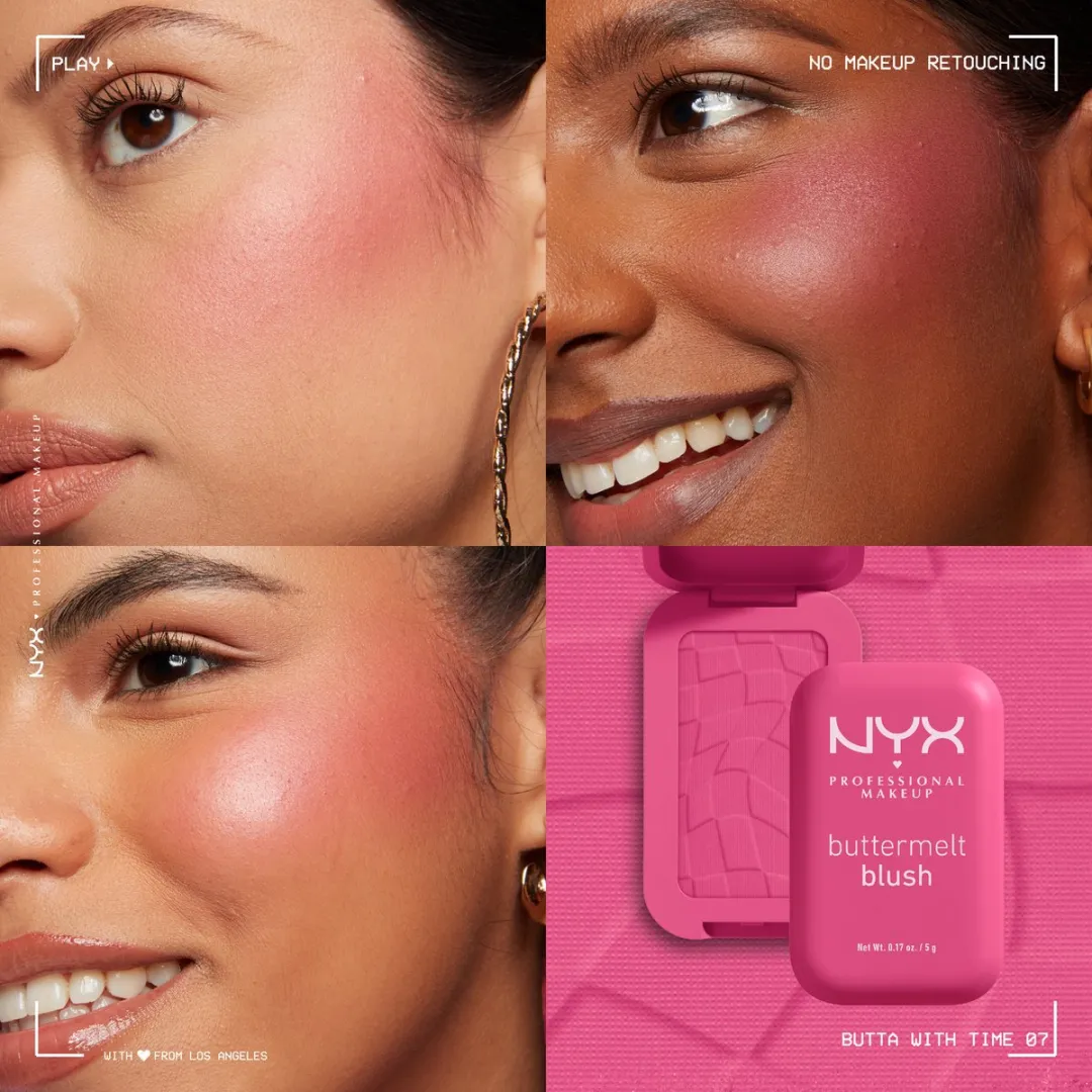 NYX Buttermelt Blush Butta With Time - 5g