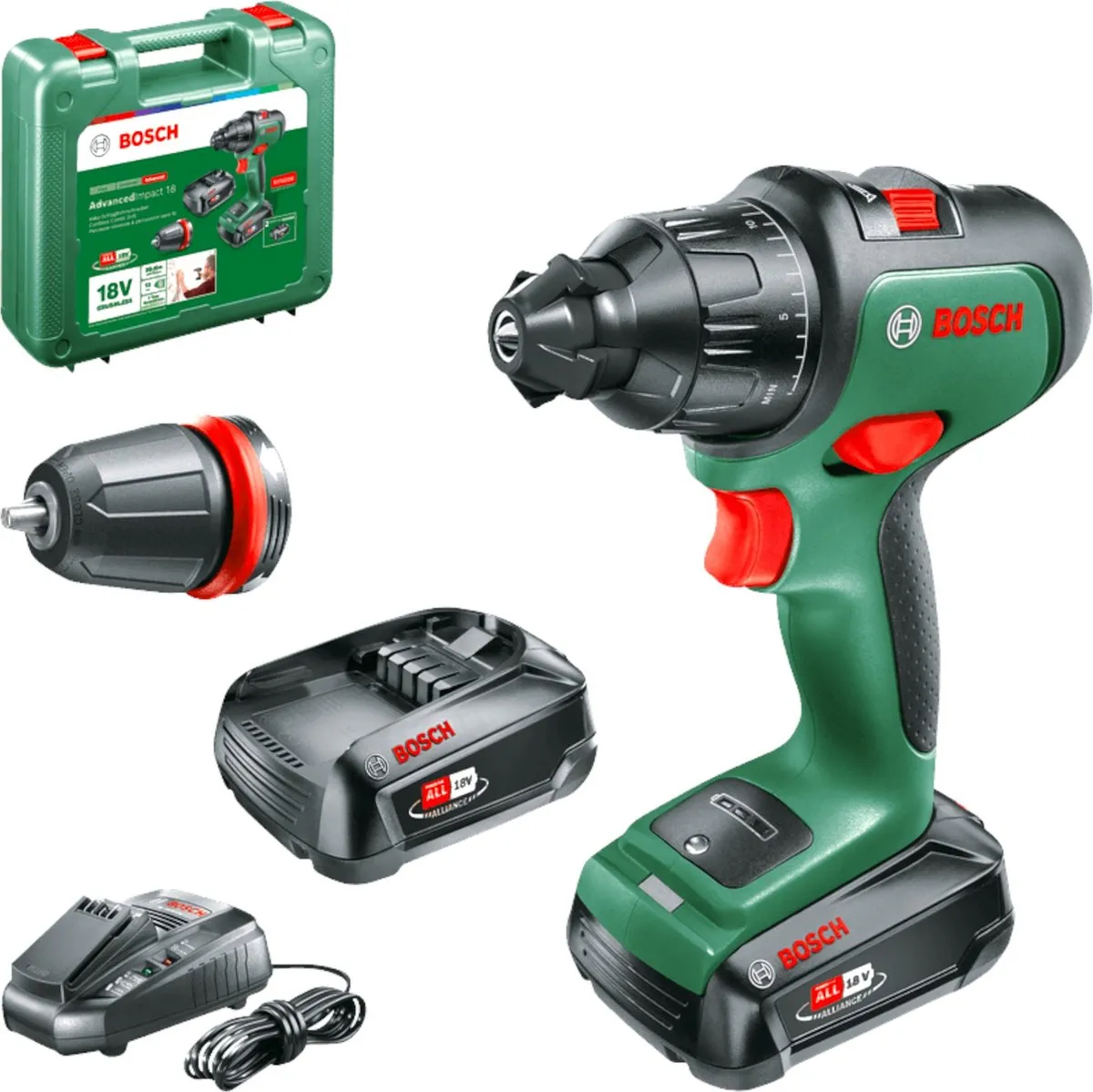 Bosch AdvancedImpact 18 Accuklopboorschroevendraaier 06039B5109