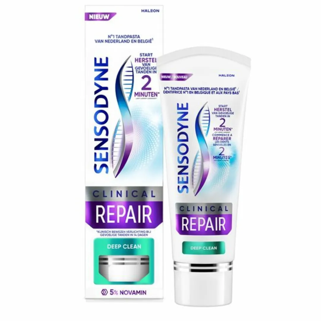 Sensodyne Clinical Repair Tandpasta 150ml - 2 Stuks
