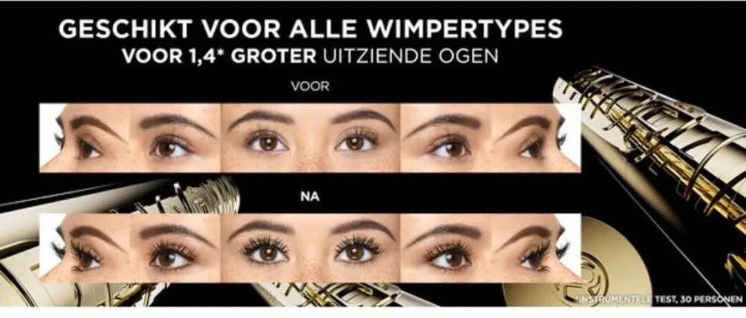 L'Oréal Paris Volume Million Lashes Mascara Zwart - 24ml (3x8ml)