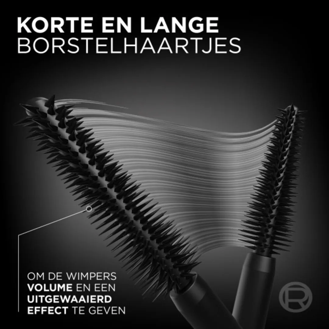 L'Oréal Paris Volume Million Lashes Mascara Zwart - 24ml (3x8ml)
