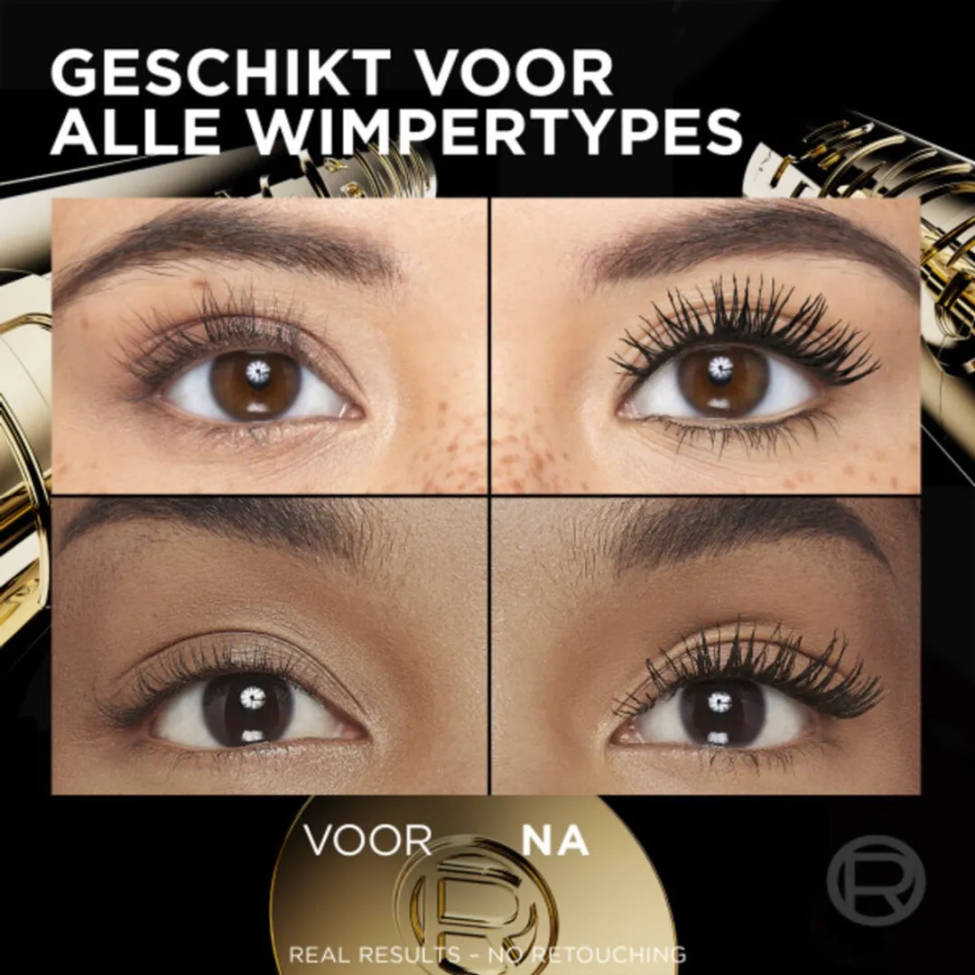 L'Oréal Paris Volume Million Lashes Mascara Zwart - 24ml (3x8ml)