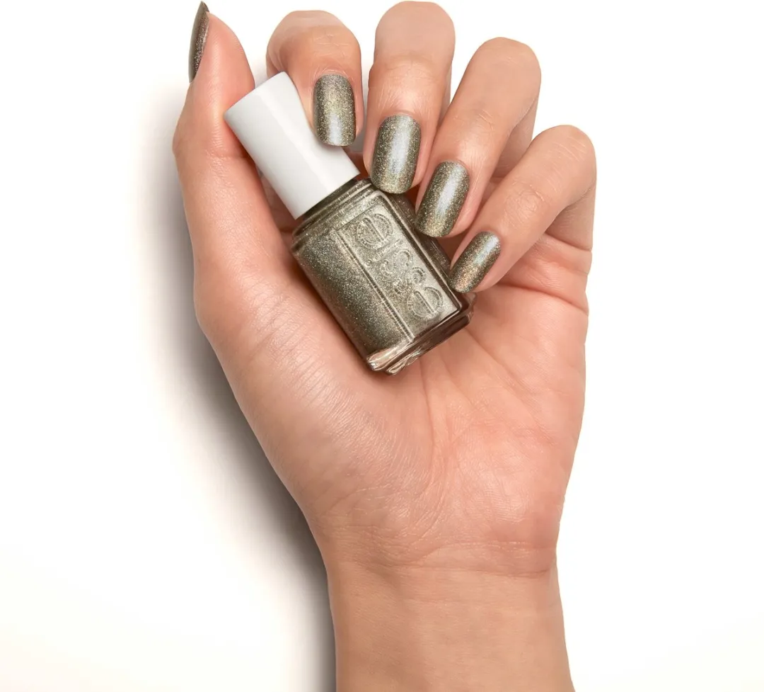 essie Gorge-ous Geodes Nagellak 636 Rock Your World - Zilver Metallic - 13,5 ml