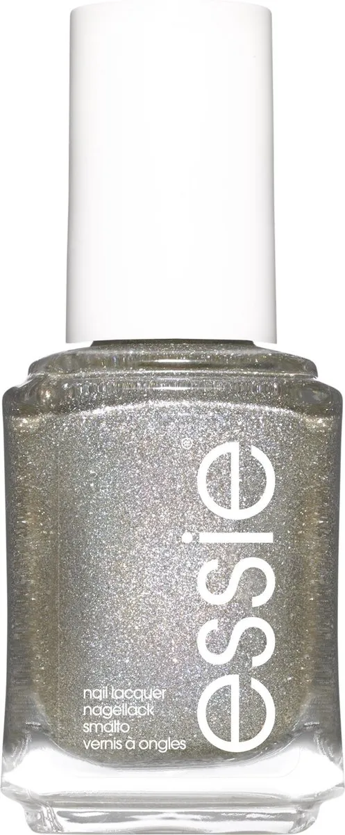 essie Gorge-ous Geodes Nagellak 636 Rock Your World - Zilver Metallic - 13,5 ml