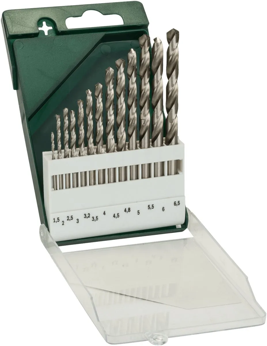 Bosch HSS-G Metaalboorset 13-delig - 1,5-6mm