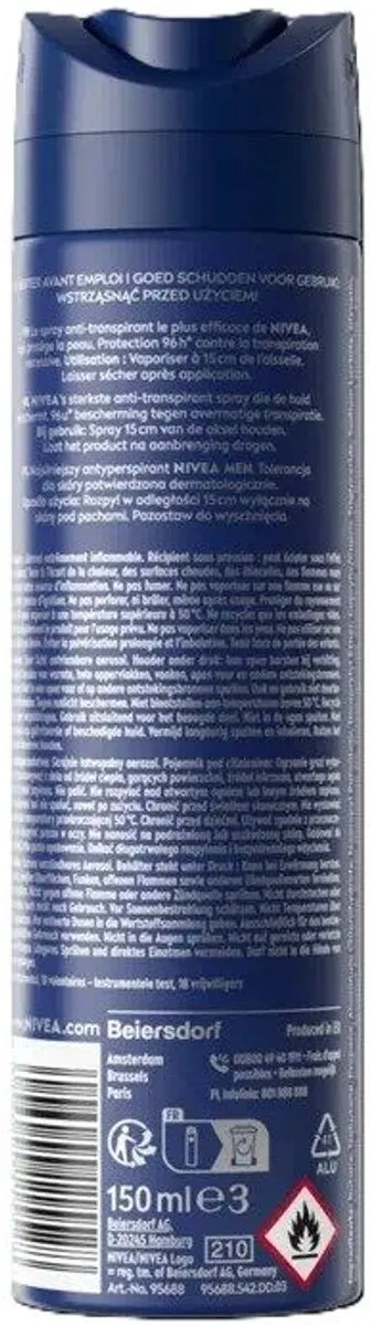 NIVEA Men Derma Control Deospray 150ml