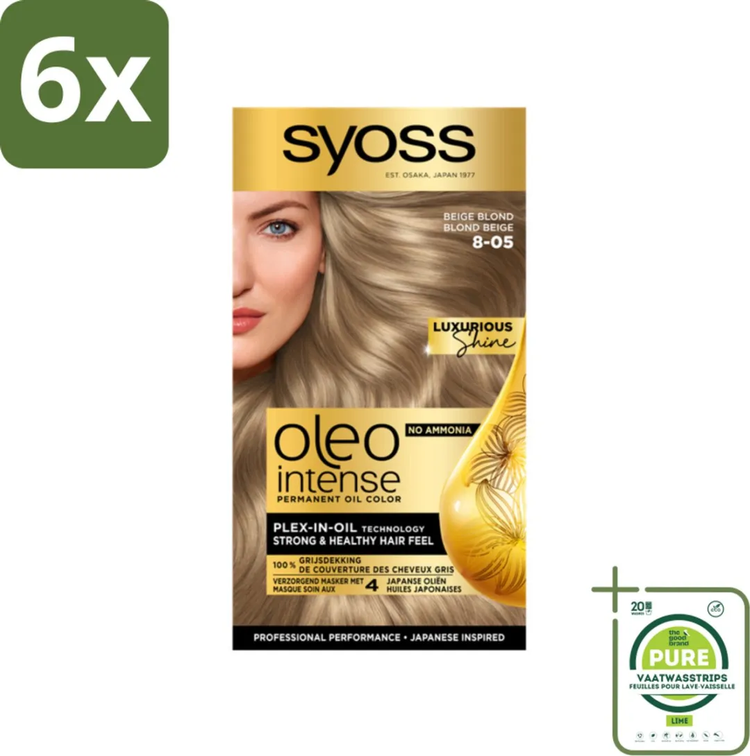 SYOSS Oleo Intense 8-05 Beige Blond Haarverf