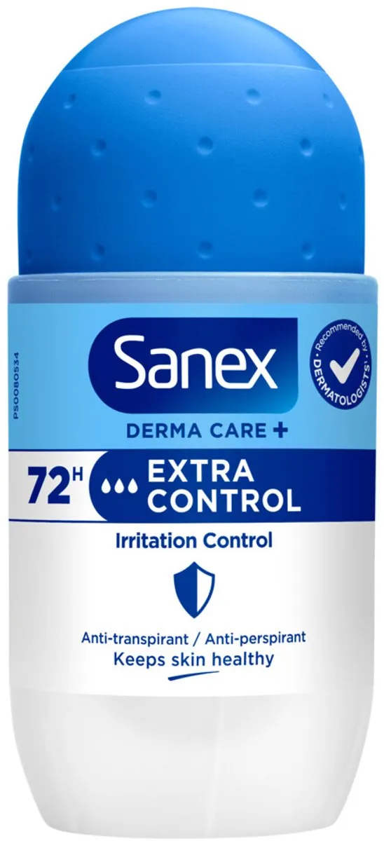 Sanex Deodorant Roller Dermo Extra Control 53ml