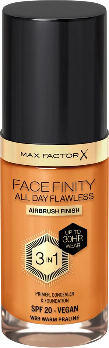 Max Factor Facefinity Foundation W89 Warm Praline - 30ml