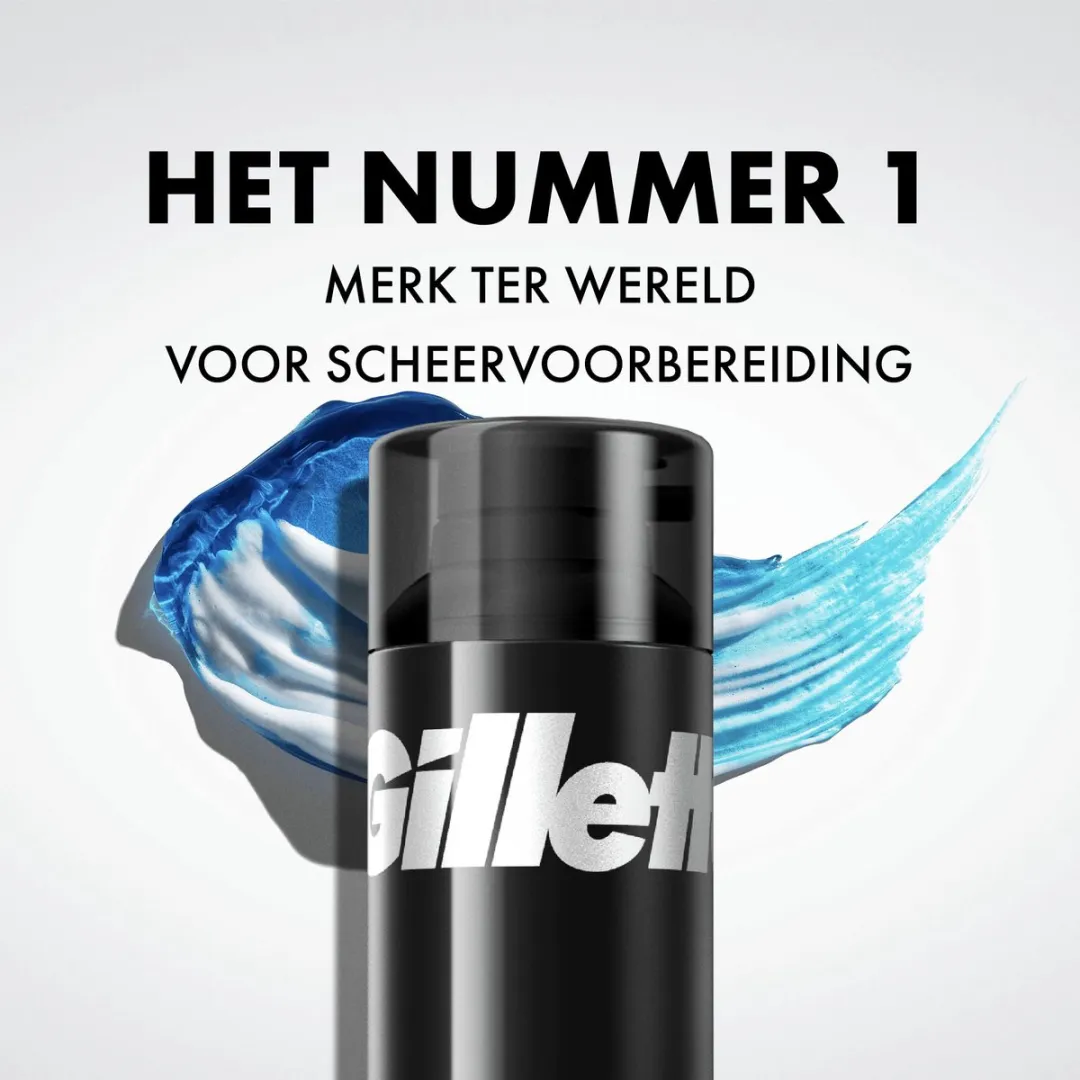 Gillette Classic Sensitive Scheergel 200ml - 6 Stuks