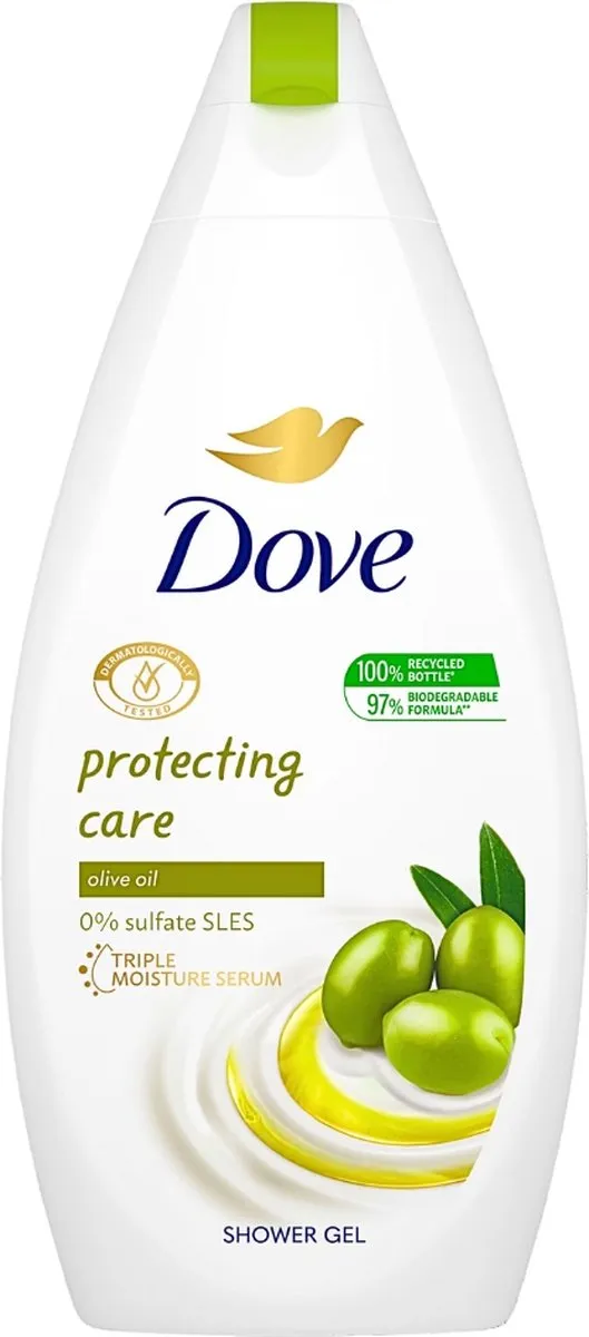 Dove Protecting Care Douchegel 450ml - 6 Stuks
