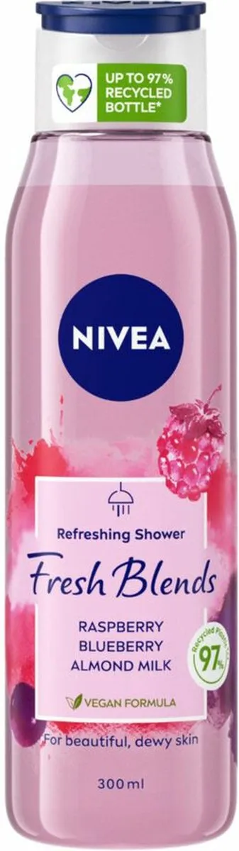 NIVEA Fresh Blends Douchegel Raspberry 300ml