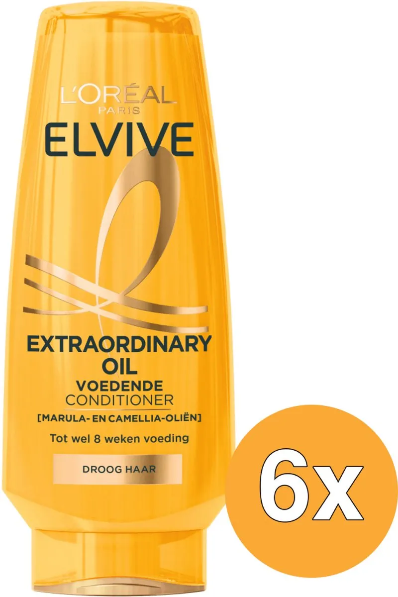 L'Oréal Paris Elvive Extraordinary Oil Conditioner 6x200ml