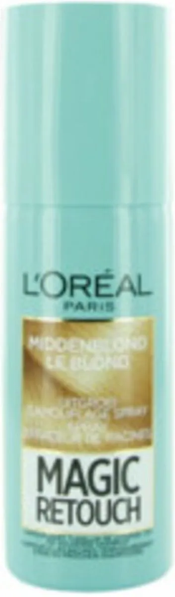 L'Oréal Paris Excellence Crème 7 Middenblond & Magic Retouch Spray 75ml - 2 Stuks