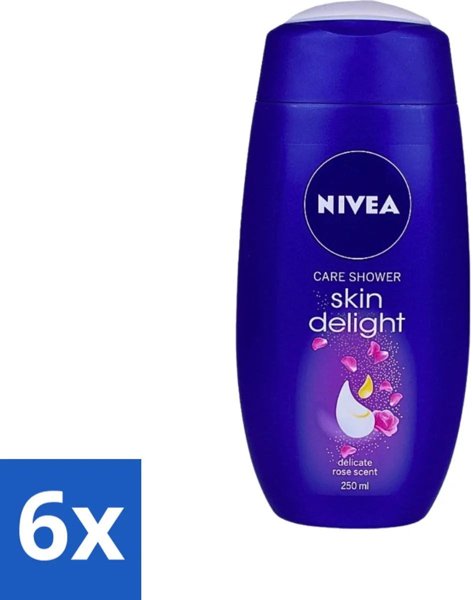 NIVEA Skin Delight Douchegel Delicate Rose 250ml