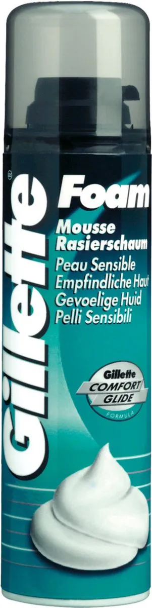 Gillette Basic Scheerschuim Gevoelige Huid 300ml
