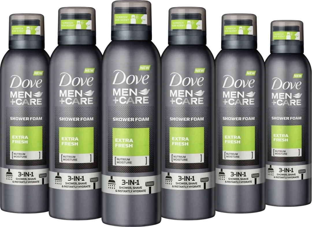 Dove Men+Care Extra Fresh Doucheschuim 200ml