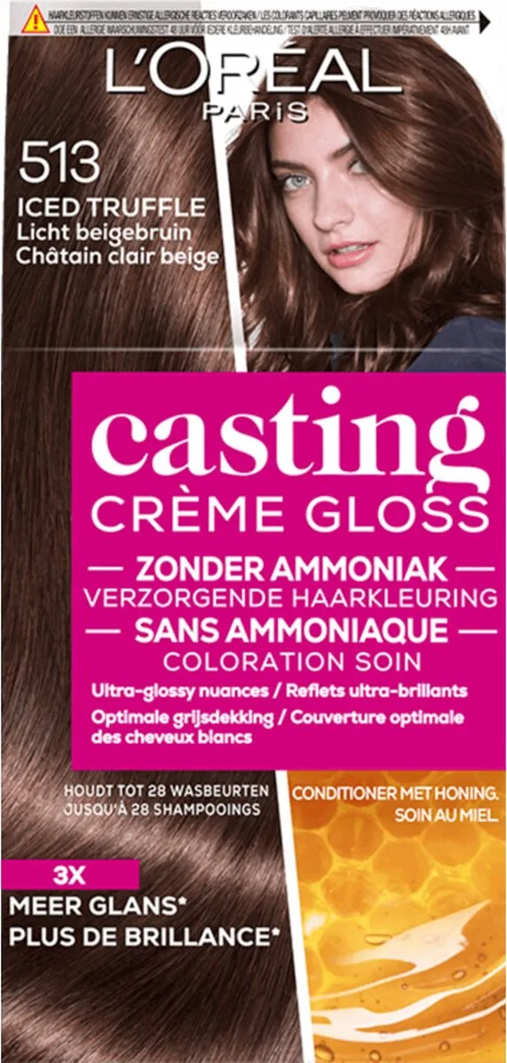 L'Oréal Paris Casting Crème Gloss 513 Iced Truffle Haarkleuring
