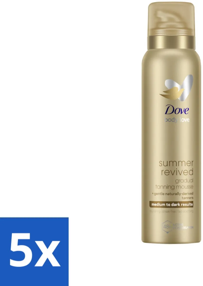 Dove Bodymousse Summer Revived Medium-Dark 150ml
