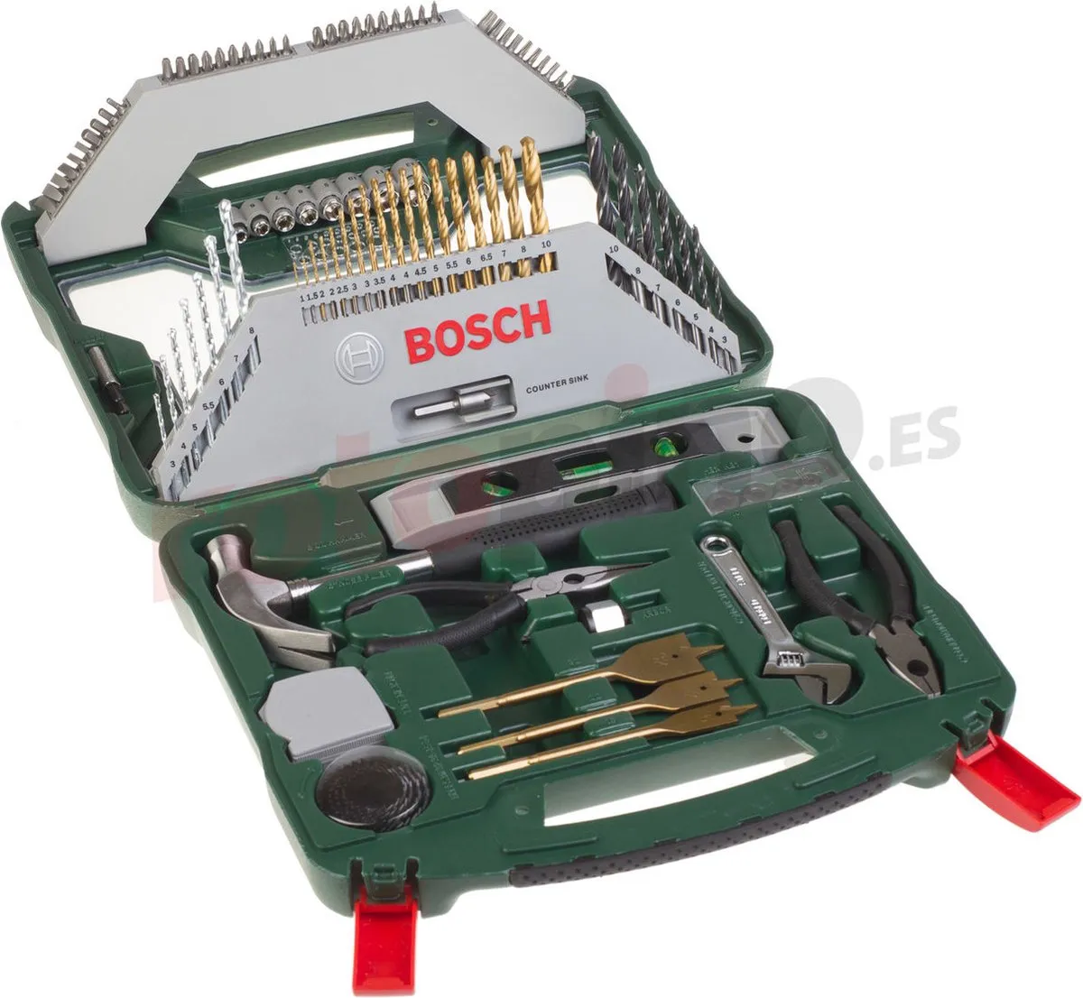 Bosch X-Line Borenset 103-delig - Hout/metaal/steen