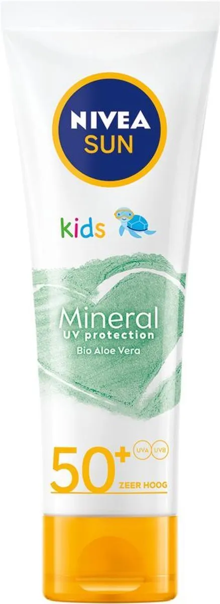 NIVEA SUN Kids Mineral UV Gezicht Zonnecrème SPF50+ 50ml