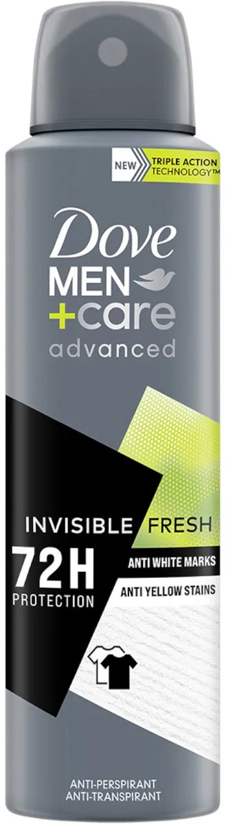 Dove Men+Care Advanced Invisible Fresh Deo 150ml