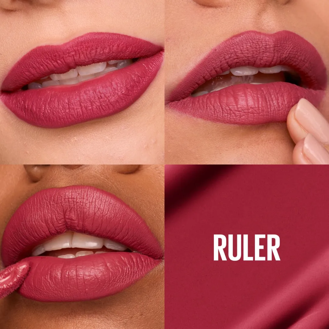 Maybelline SuperStay Matte Ink Lippenstift 80 Ruler - Rood - 5ml